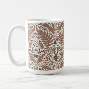 Mug Forêt de mousse de Mocha/Bois et plantes