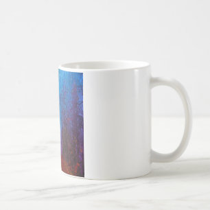 Mug Forêt peinte automne pourpre brouillard