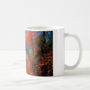 Mug Forêt peinte Flamme d'automne Cadeaux d'aquarelle