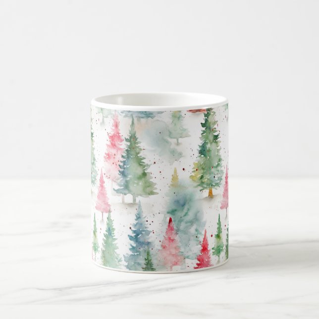 Mug Forêt, Red Green Pine Trees (Centre)