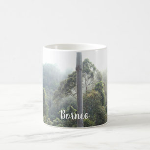 Mug Forêt tropicale de Borneo Treetops paysage paysage