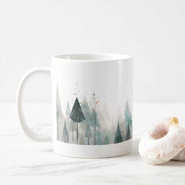 Mug Forêt verte simple (Avec donut)