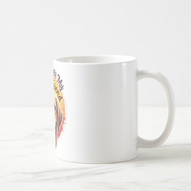 Mug Forever Mon Meilleur Amoureux des chiens Ami (Droite)