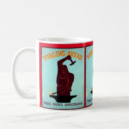 Mug Forger vers l'avant la pâte à café