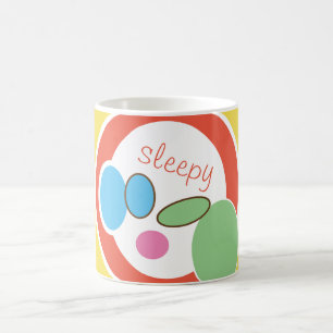 Mug forme cercle mignon muqueuse