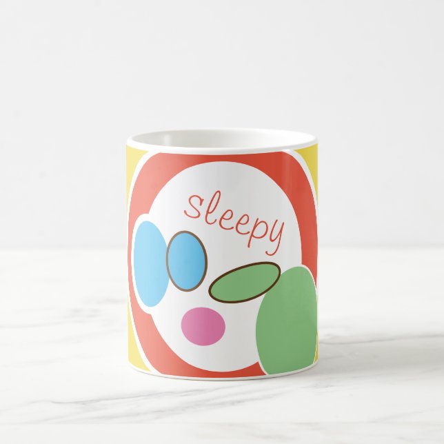 Mug forme cercle mignon muqueuse (Centre)