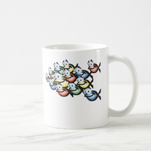 Mug forme chrétienne de poissons