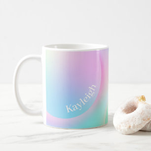 Mug Forme de dégradé pastel doux