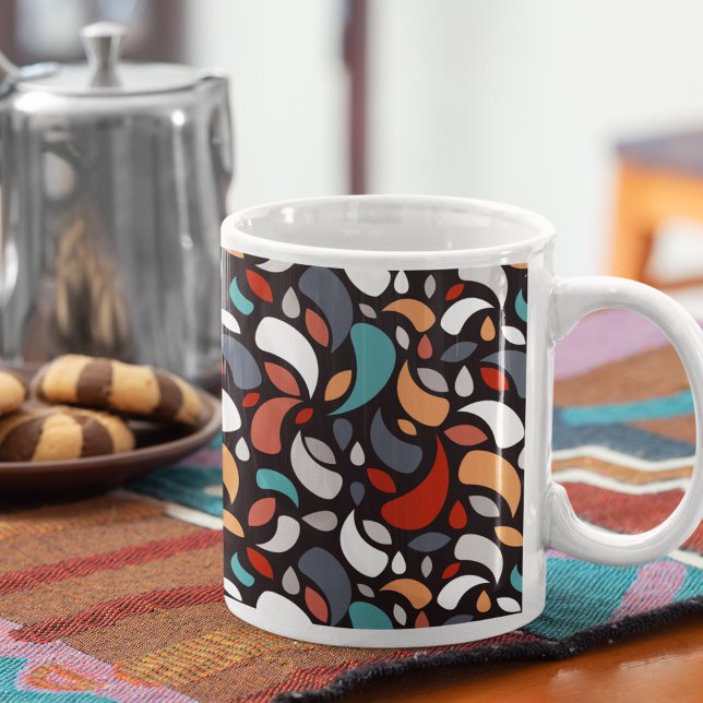 Mug Forme géométrique minimale Abstraite (Geometric shapes pattern mug)