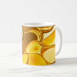 Mug Formes arrondies de couleur dorée, brillant très o