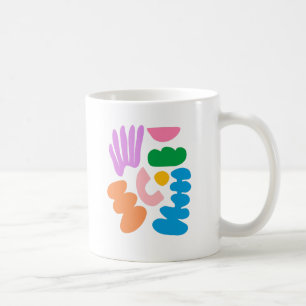 Mug Formes géométriques Abstraites colorées Art