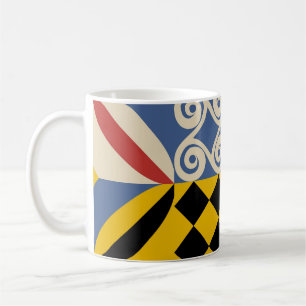 Mug Formes géométriques rétro : azulejos.