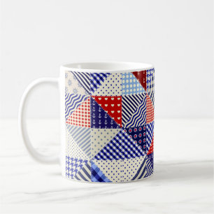 Mug Formes modernes et motif géométrique transparent e