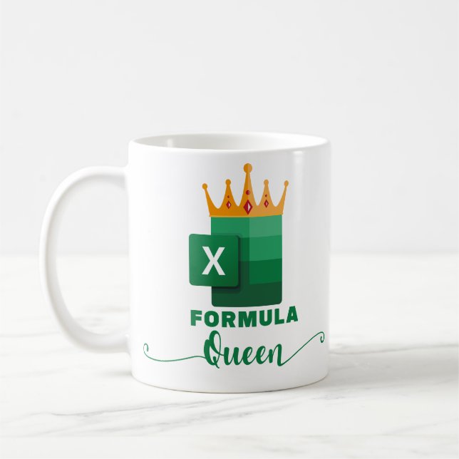 Mug FORMULA reine Funny Comptable cadeau sarcastique (Gauche)