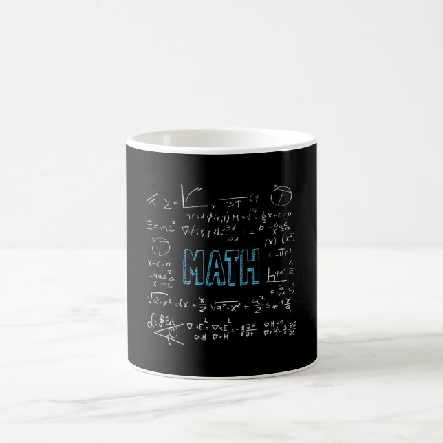 Mug Formules mathématiques mathématiques mathématiques (Centre)