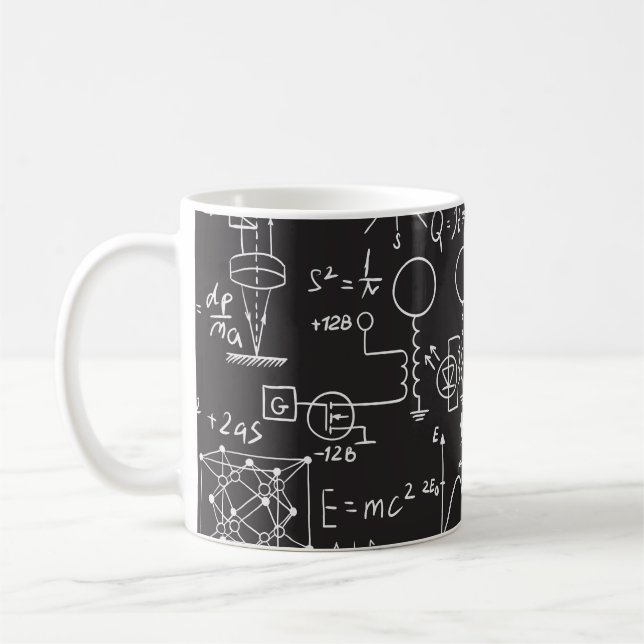 Mug Formules scientifiques : Patte de calcul du tablea (Gauche)