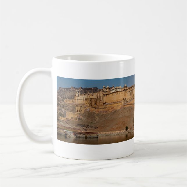 Mug Fort Amber, près de Jaipur en Inde (Gauche)