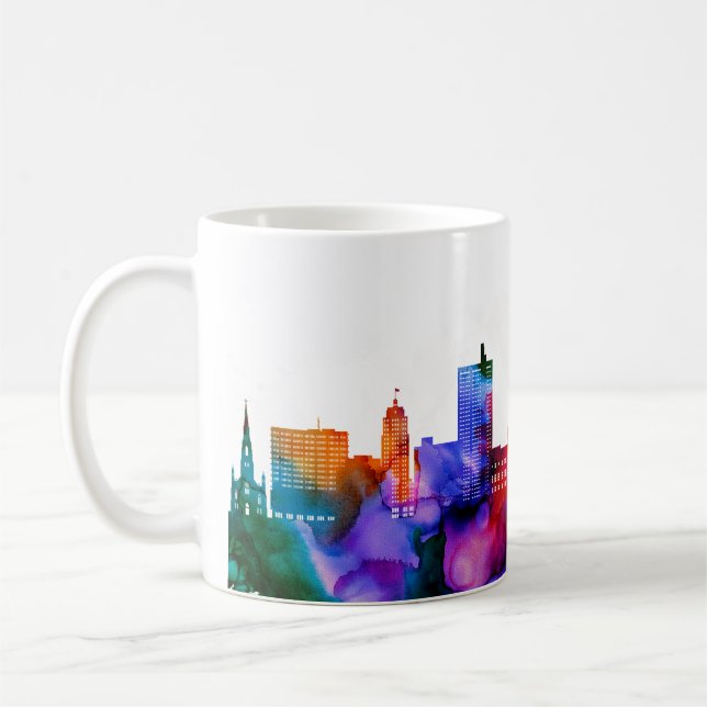 Mug Fort Wayne Skyline (Gauche)