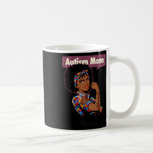 Mug Forte Autisme Mère Sensibilisation Afro Mère Fille