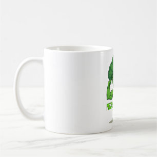 Mug Forte Légume Club-Flexing Broccoli Drôle Cartoon