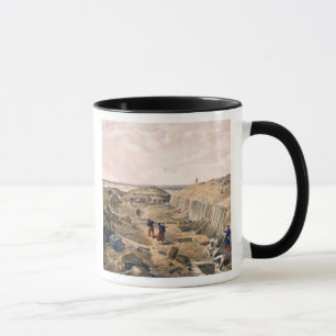 Mug Fossé de la bastion du Mat, plat 'de Seat