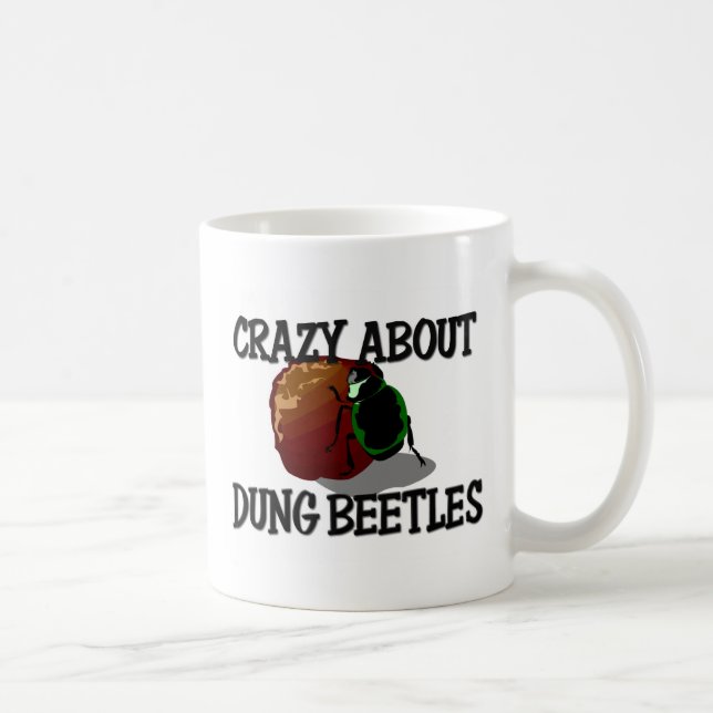 Mug Fou au sujet des scarabées de Dung (Droite)