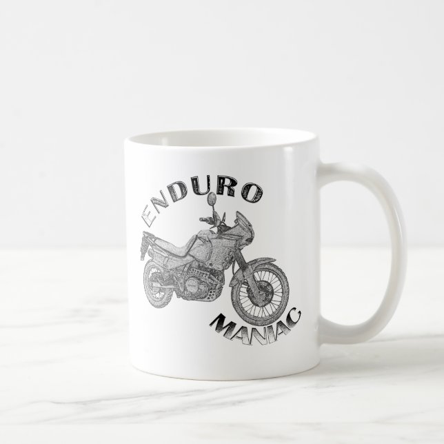 Mug Fou d'Enduro - cycliste (Droite)