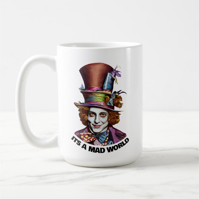 Mug fou haineux homme c'est un monde fou imaginaire ar (Gauche)