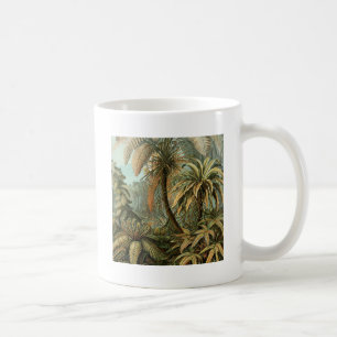 Mug Fougères Palmier Antique Botanique Fougères Art