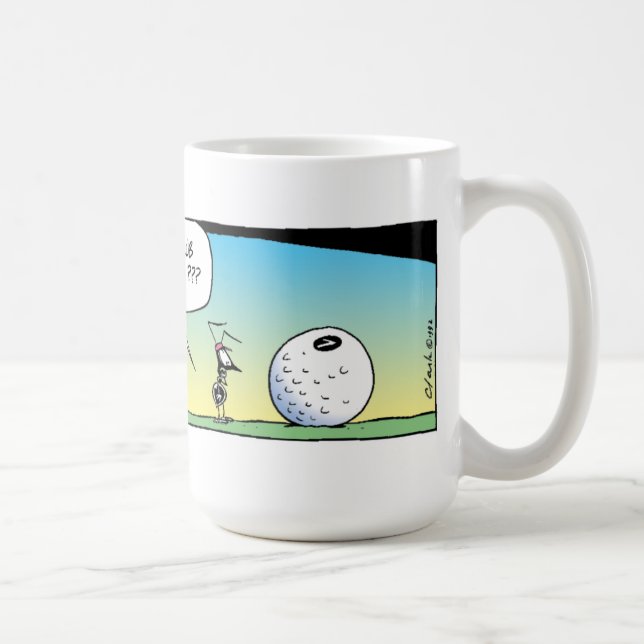Mug Fourmis jouantes au golf de marais (Droite)