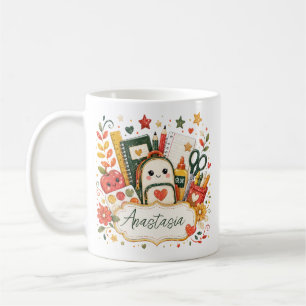 Mug Fournitures de rentrée scolaire Cute Kawaii Sparkl