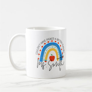 Mug Fournitures Scolaires Arc-en-Ciel Pomme Remercieme