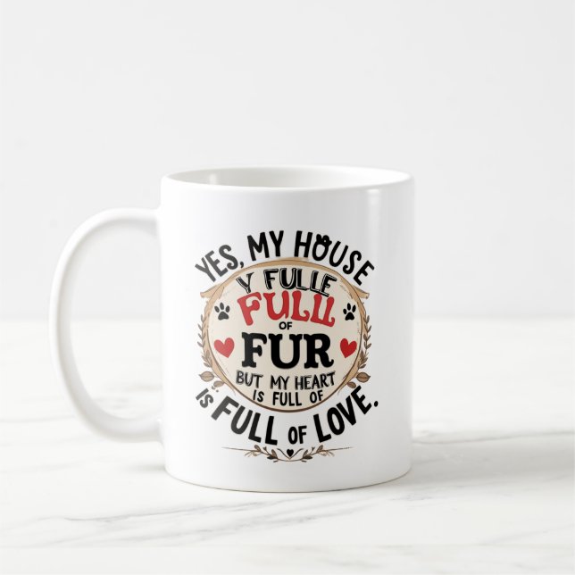 Mug Fourrure Et Amour (Gauche)