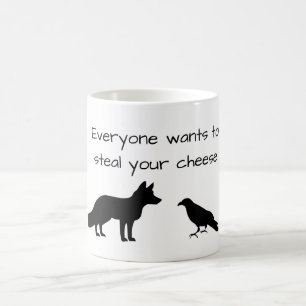 Mug Fox et corneille