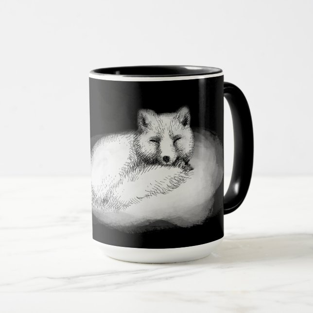 MUG FOX POLAIRE (Devant droit)