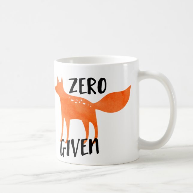 Mug Fox zéro donné (Droite)