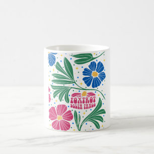 Mug Foxtrot Delta Tango Flower Boho