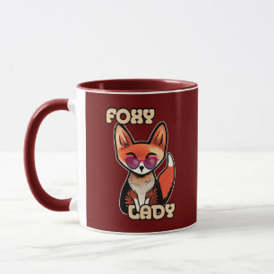 Mug Foxy Lady   Cute Fox