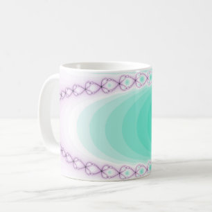 Mug Fractage perso-vert dégradé