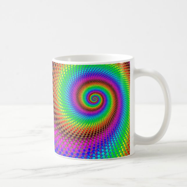 Mug Fractale Abstraite (Droite)