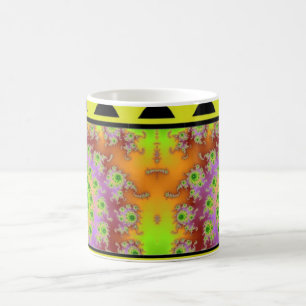 Mug Fractale Oeil Vert