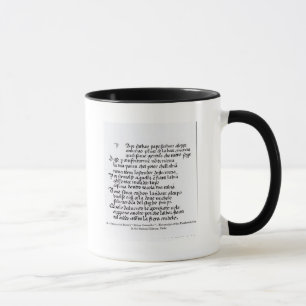 Mug Fragment Divina Commedia de Dante de '