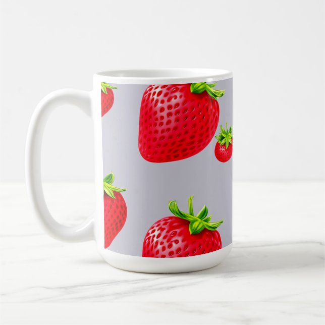 Mug fraise (Gauche)