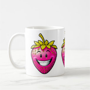 Mug Fraise rose