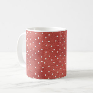 Mug Fraise Rouge Points Blancs