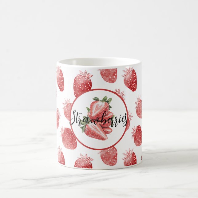 Mug Fraises rouges Fruit   (Centre)