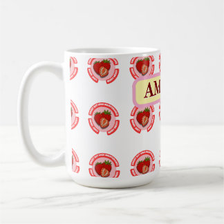 Mug Fraises sucrées juteuses Fruit d'été