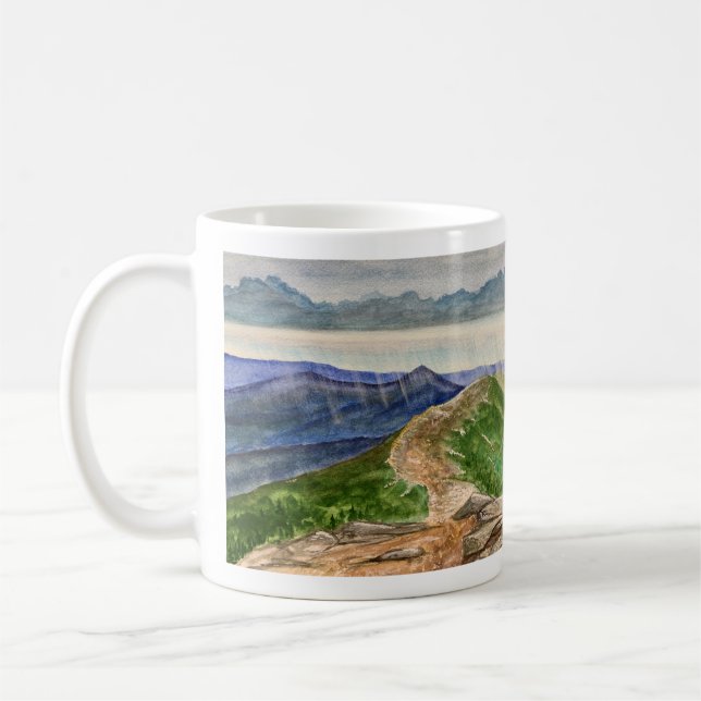 Mug Franconie Notch White Mountain Painting (Gauche)