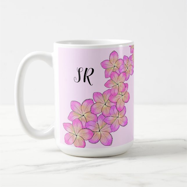 Mug Frangipani Personnalisé (Gauche)