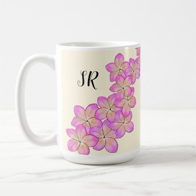 Mug Frangipani Personnalisé (Gauche)